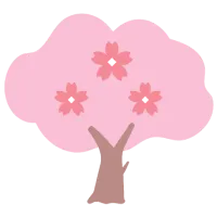 桜のこもれびキッズランドアイコンマーク
