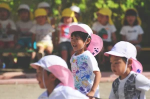 幼児クラス、運動会で元気いっぱい！